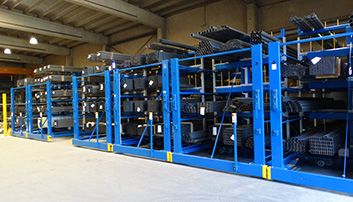 roll out rack cantilever automatic